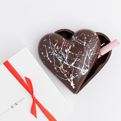 valentine Love Heart Dark chocolate