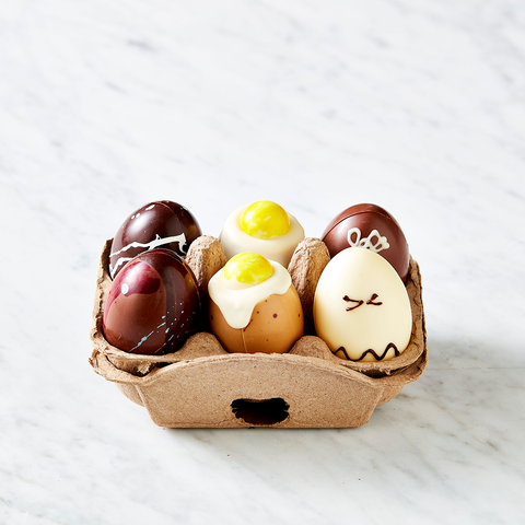 6 Pack Chocolate Egg