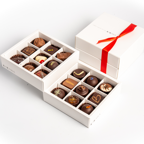 Father’s Day Chocolate Gift Box - 18 Piece Booze & Bestsellers Mix
