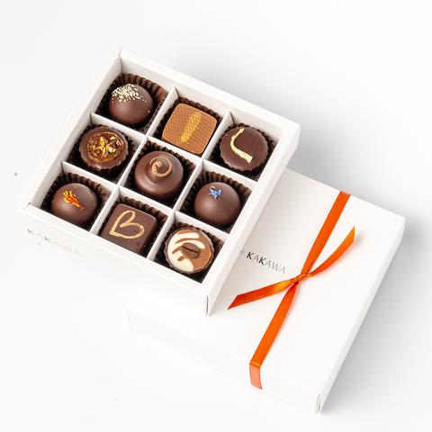 Father’s Day Booze Chocolate Gift Box - 9 Liquor Chocolates