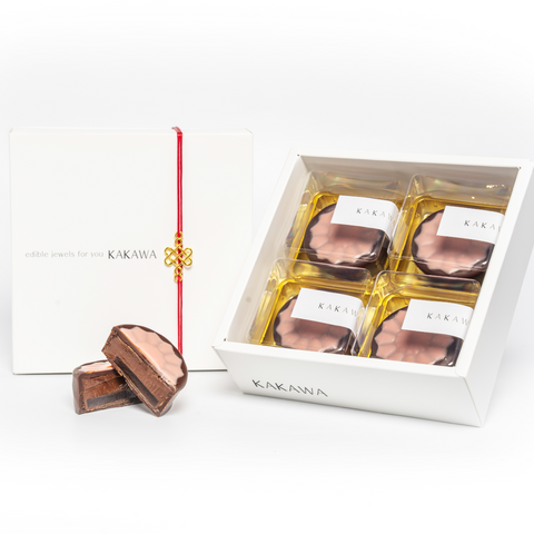 White peach jelly & Oolong tea Mooncake