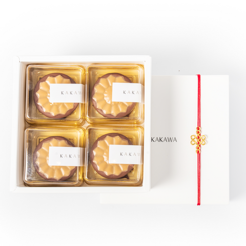 Pineapple Confit & Milk Chocolate Mooncake