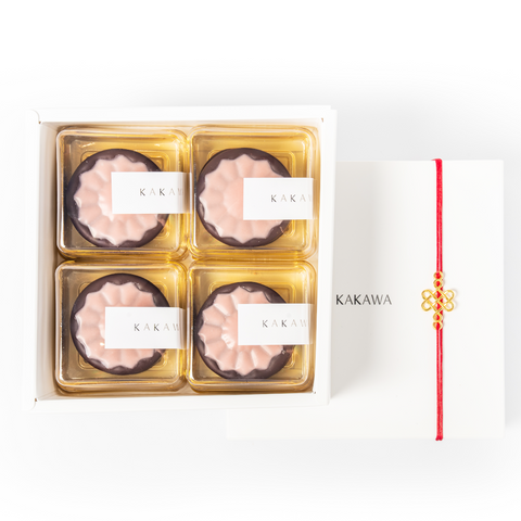 White Peach Jelly & Oolong Tea Chocolate Mooncake